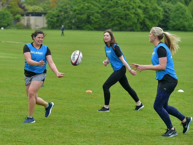 Ladies Social Tag Rugby