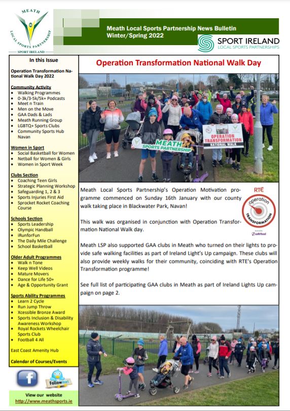 Meath LSP Winter/Spring Ezine 2022