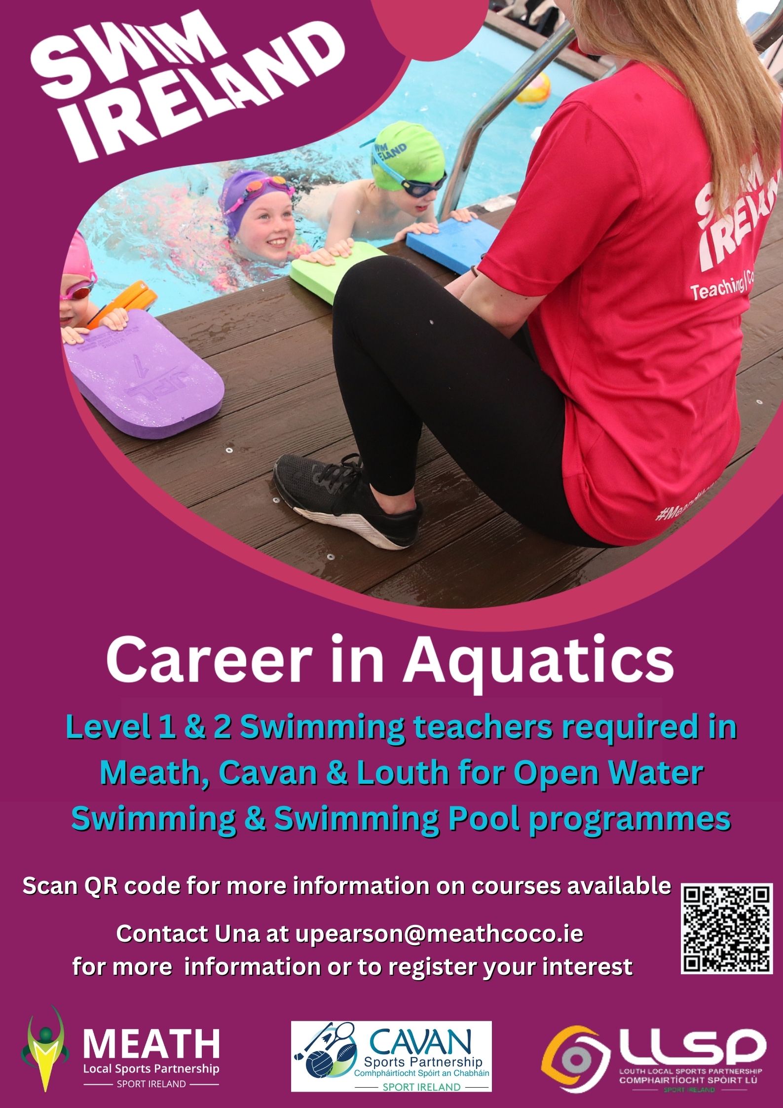Swim Ireland Level 1 courses