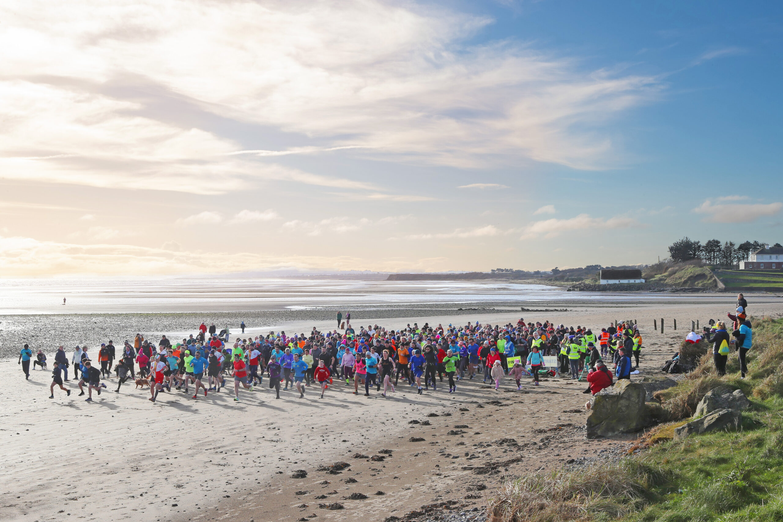 Park Run on Laytown Beach