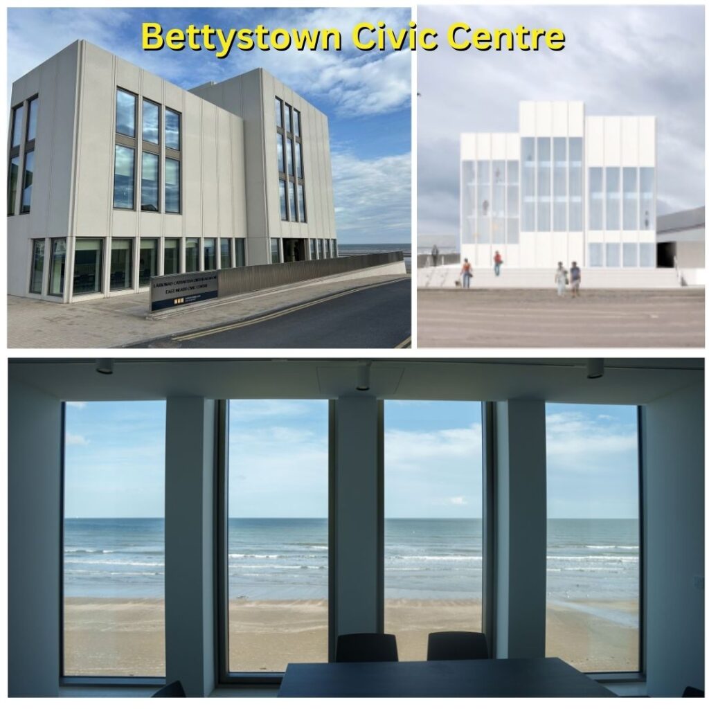 Collage of photos of Bettystown Civic Centre