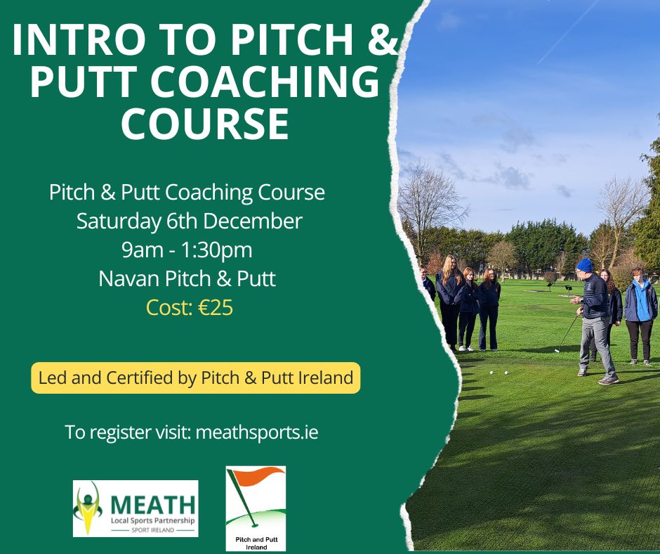 Pitch & Putt intro course poster