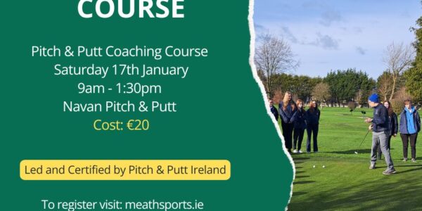 Pitch & Putt Coaching Course Poster