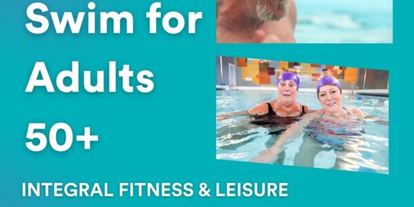 Poster advertising swimming programme for older adults