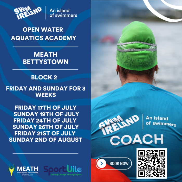 Open Water Swimming Programme Poster