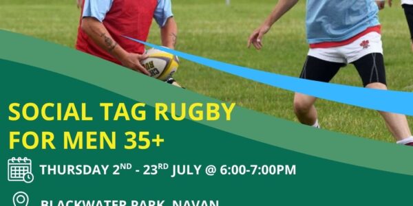 Mens Social Tag Rugby Poster