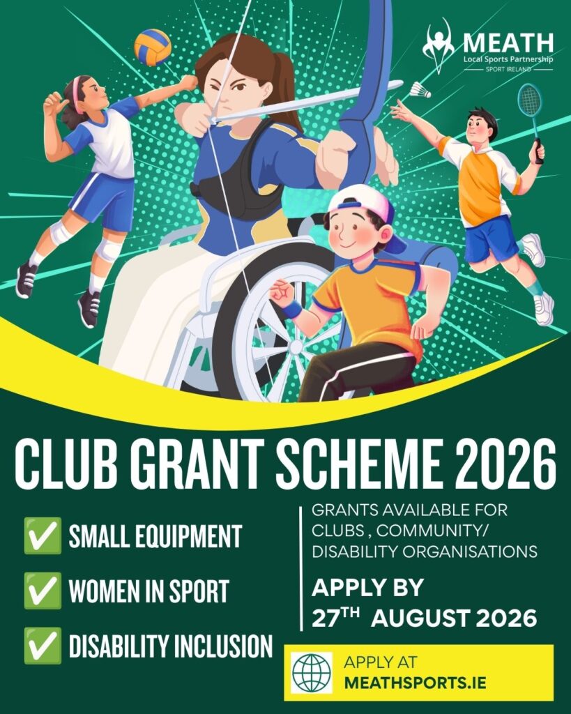 CLUB GRANT SCHEME 2026 2 Club Grant Poster