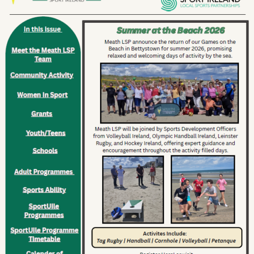 Front page of the summer Ezine 2026