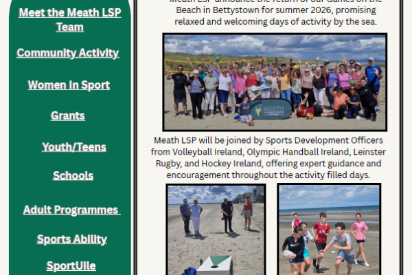 Front page of the summer Ezine 2026