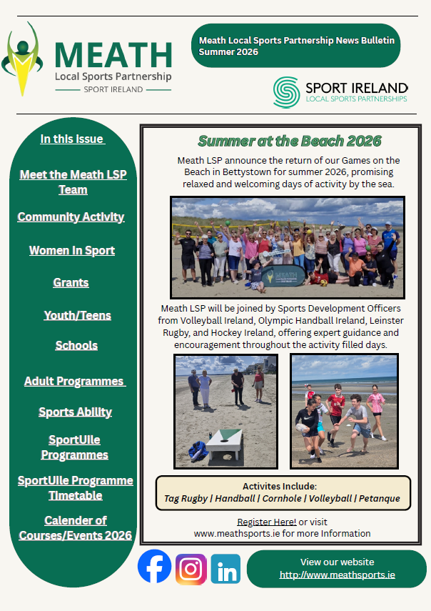 Front page of the summer Ezine 2026