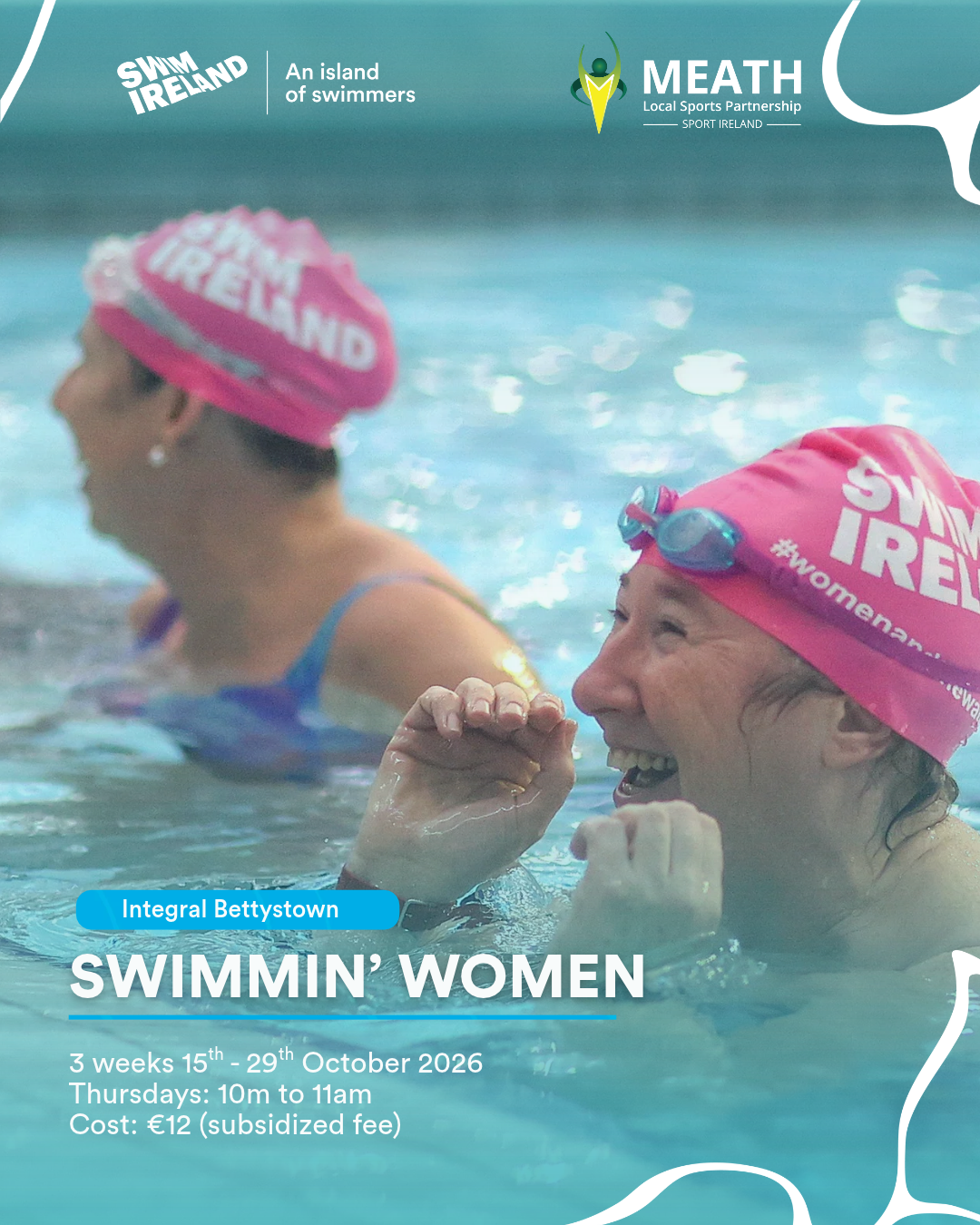 Swimmin Women Poster