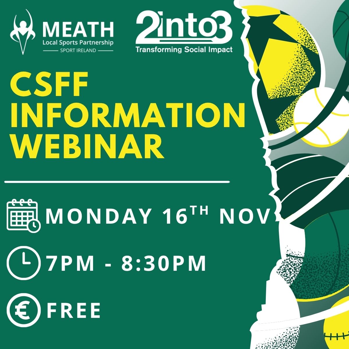 CSFF Webinar Poster